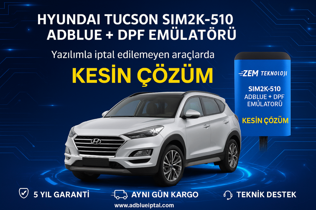 hyundai tuscon sim2k-510 adblue iptal emülatör